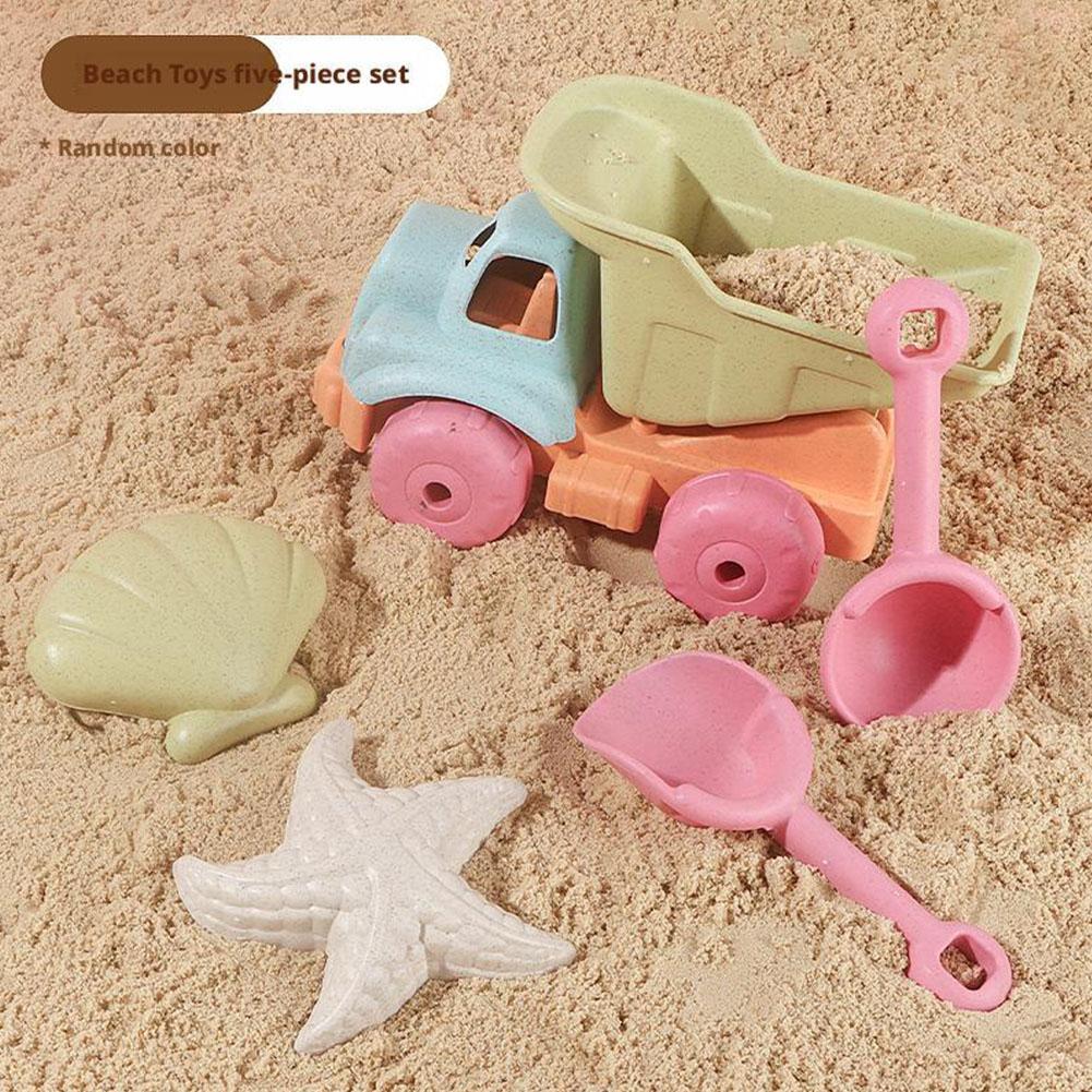 Kinetic Sand Mold - Ensemble de jouets de plage portables