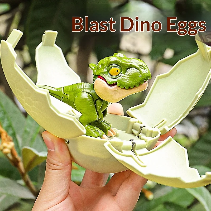 Kids Toys Dinosaur - Œuf de dinosaure déformable, boîte mystère,