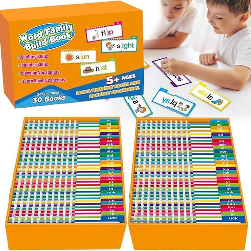 Educational Flash Card - Nouveau livre de lecture 30 livres