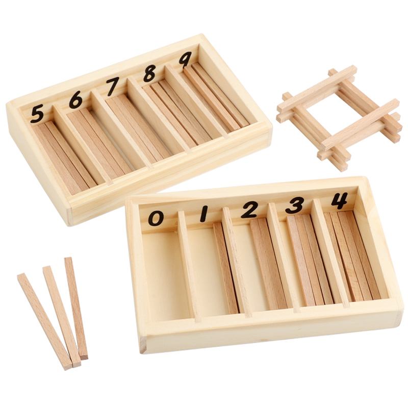 Kid Toys Ads - Boîte à broches pour enfants, bâtons