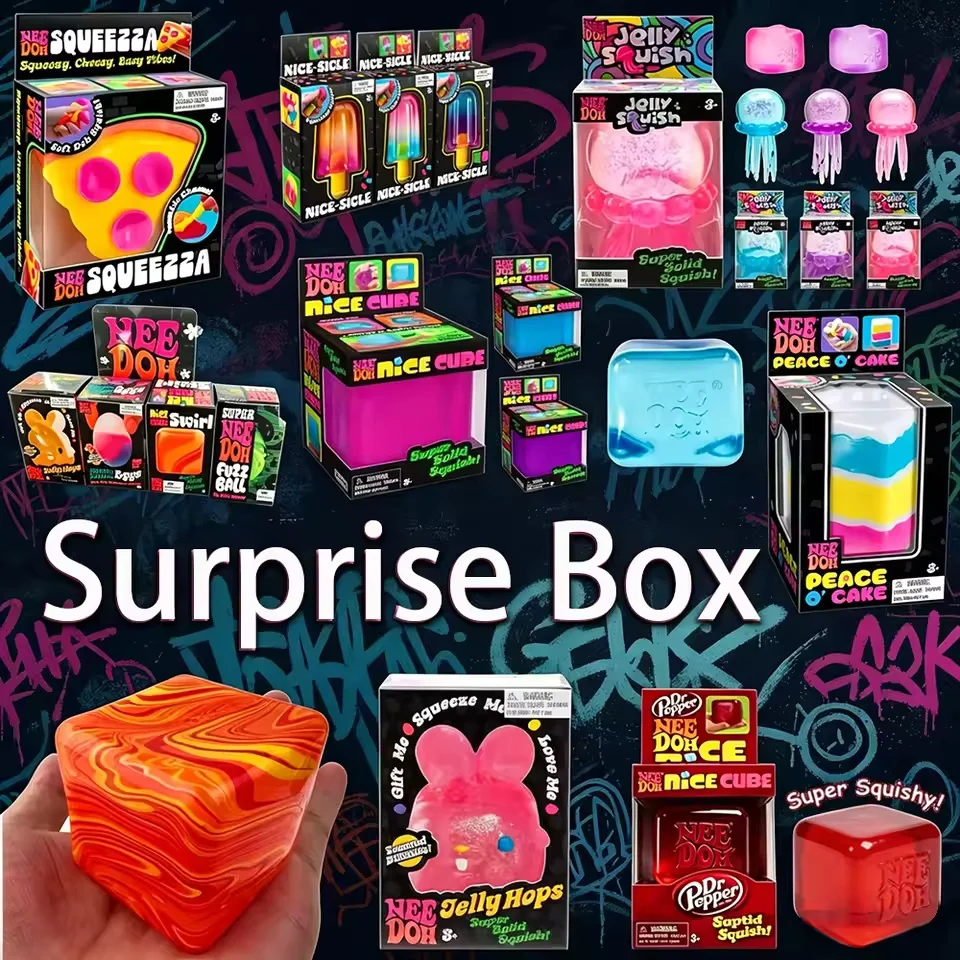Kid Toys Ads - Boîte surprise de jouets squishy -
