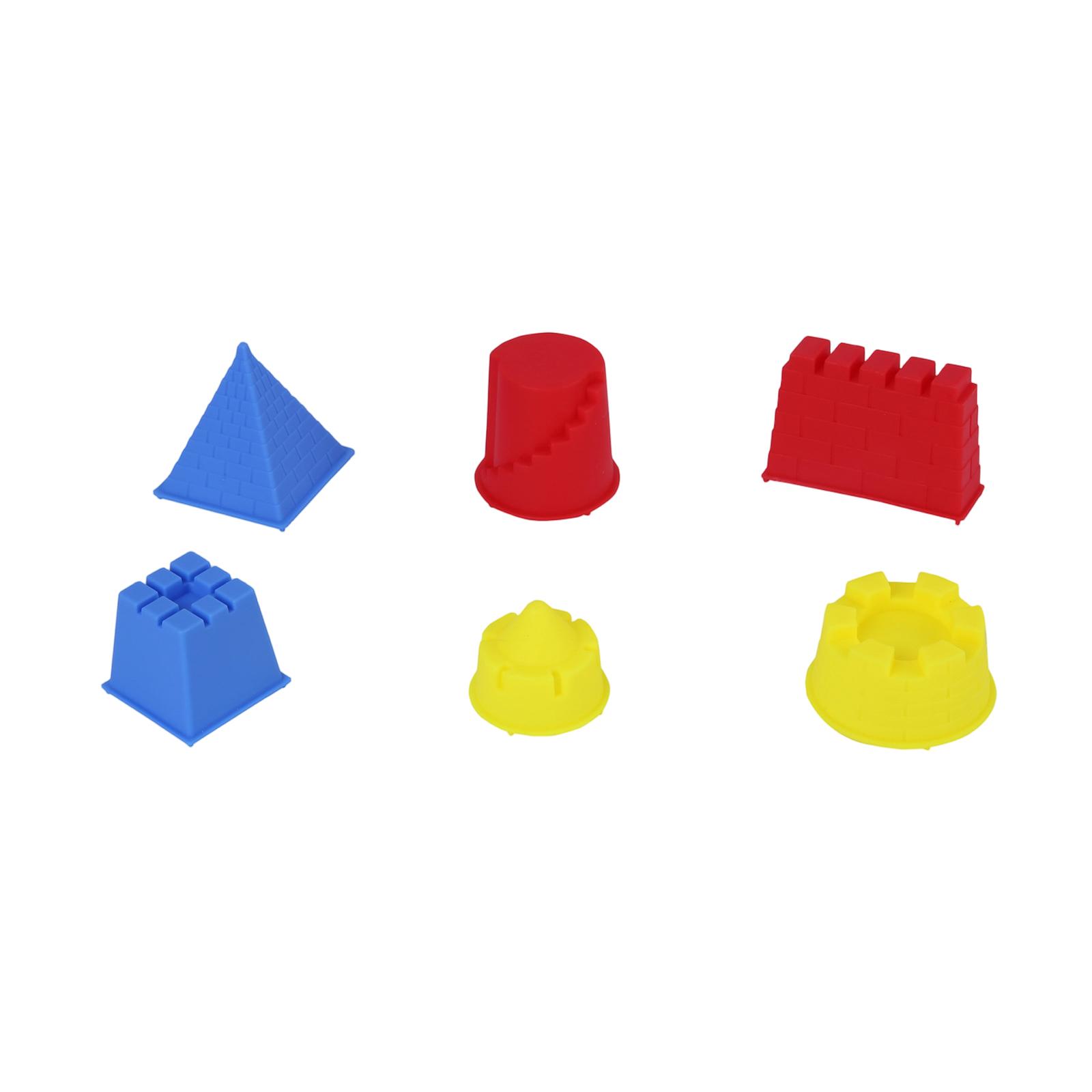 Kinetic Sand Mold - 3xBeach Sand Set, modèle de château