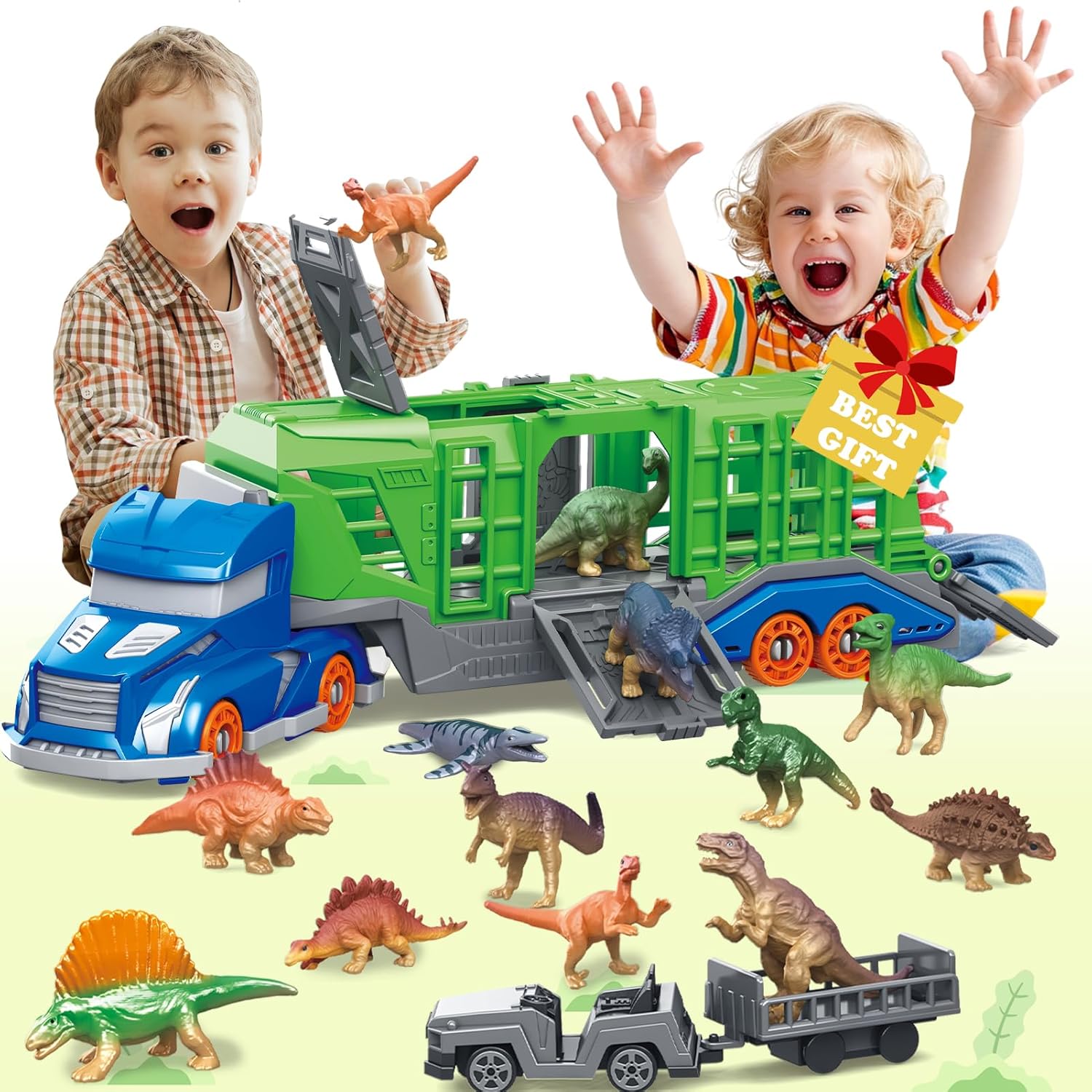 Ensemble de jouets de transpor - Kids Toys Dinosaur avis et prix