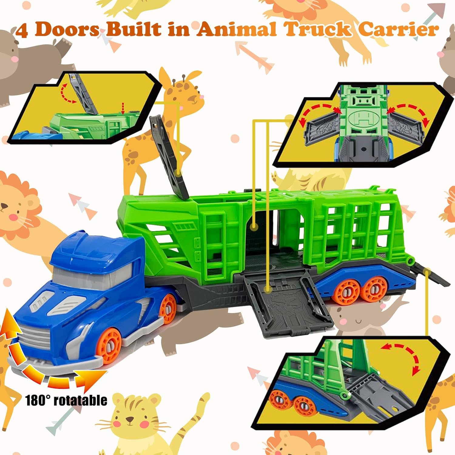 Ensemble de jouets de transpor - Kids Toys Dinosaur avis et prix