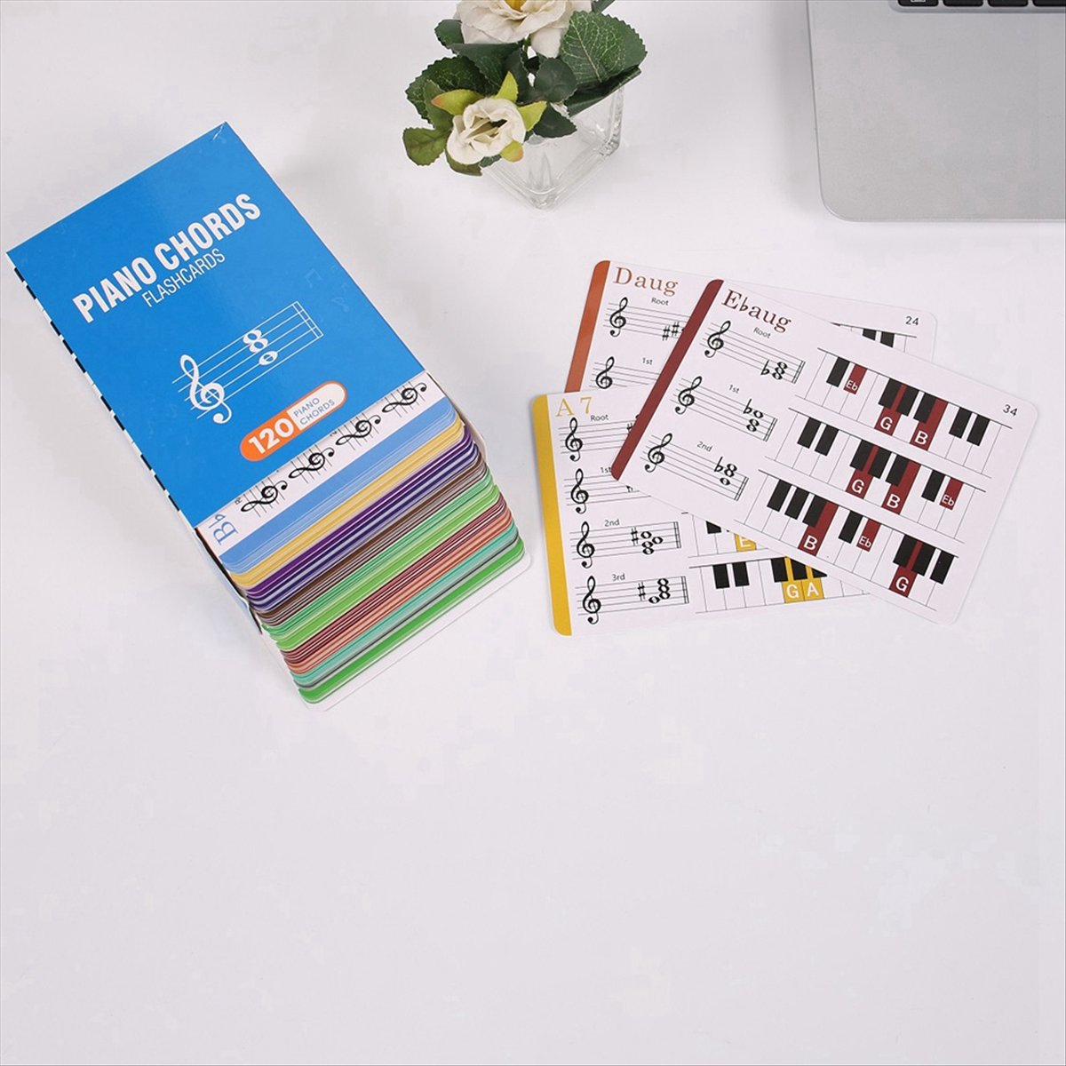 Cartes flash d'accords de pian - Educational Flash Card avis et prix