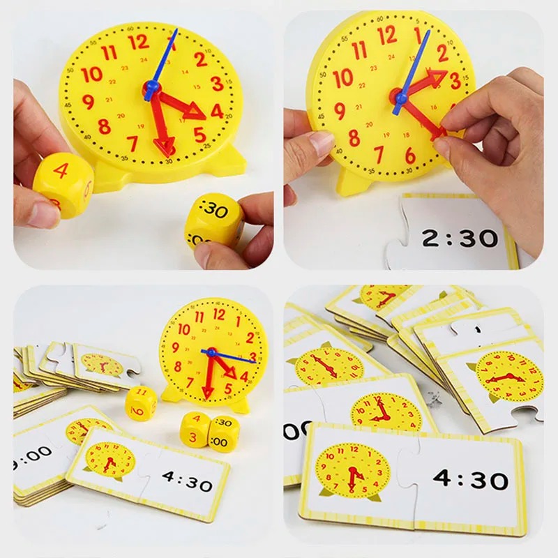 Horloge Montessori pour enfant - Kid Toys Ads avis et prix