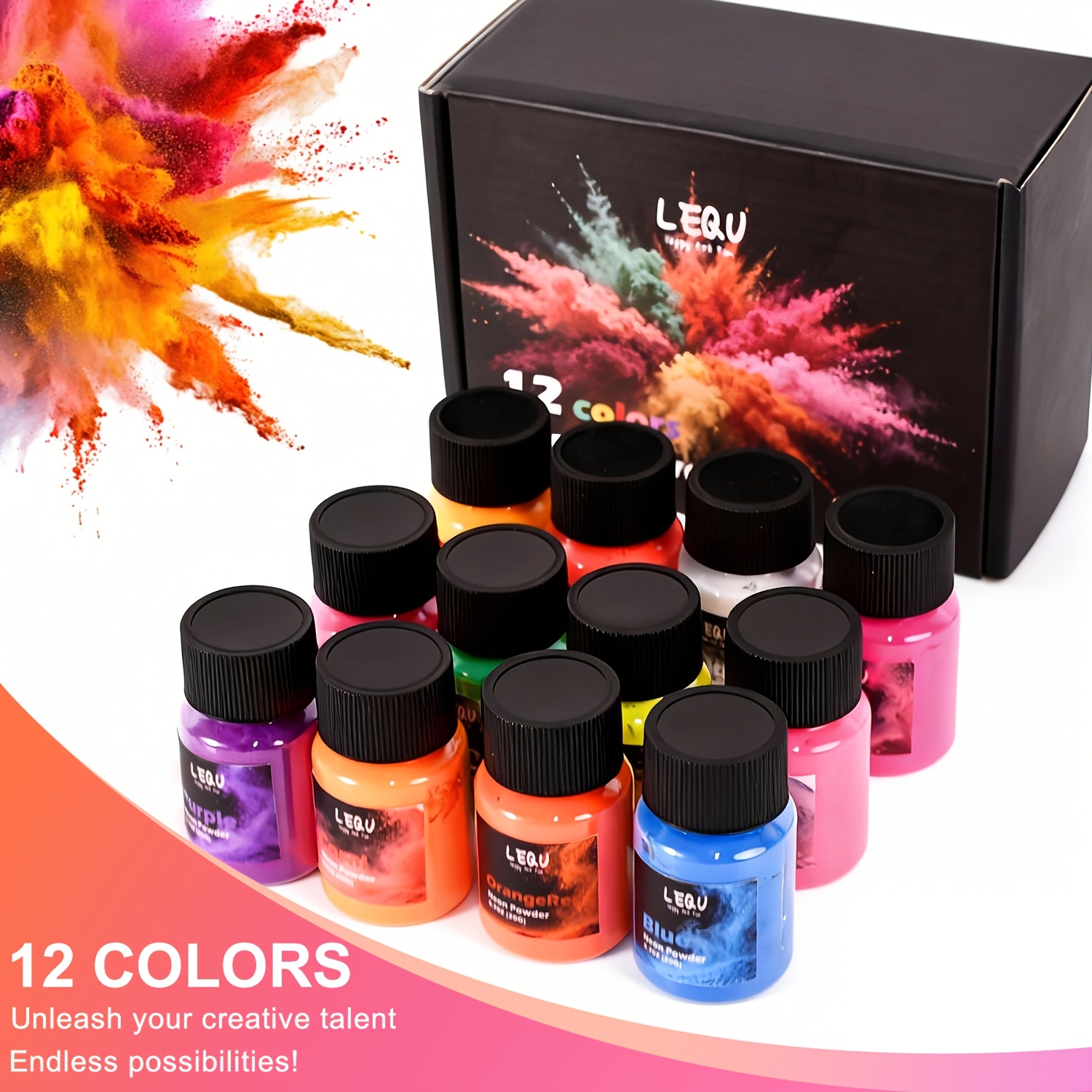 LEQU Poudre de Pigment Résine  - Slime Making Kit avis et prix