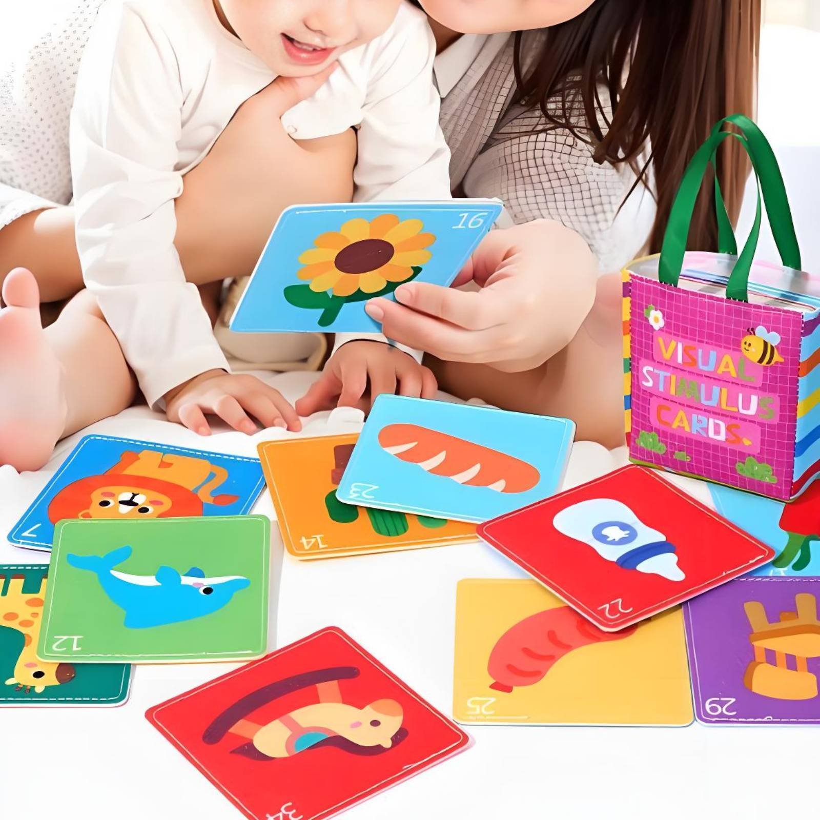 Cartes en tissu pour l'éducati - Educational Flash Card avis et prix