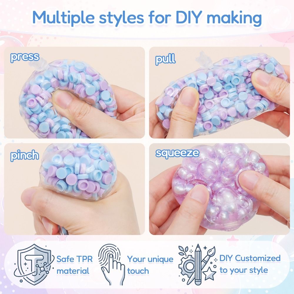Peaux de boules DIY de 6 cm, k - Slime Making Kit avis et prix