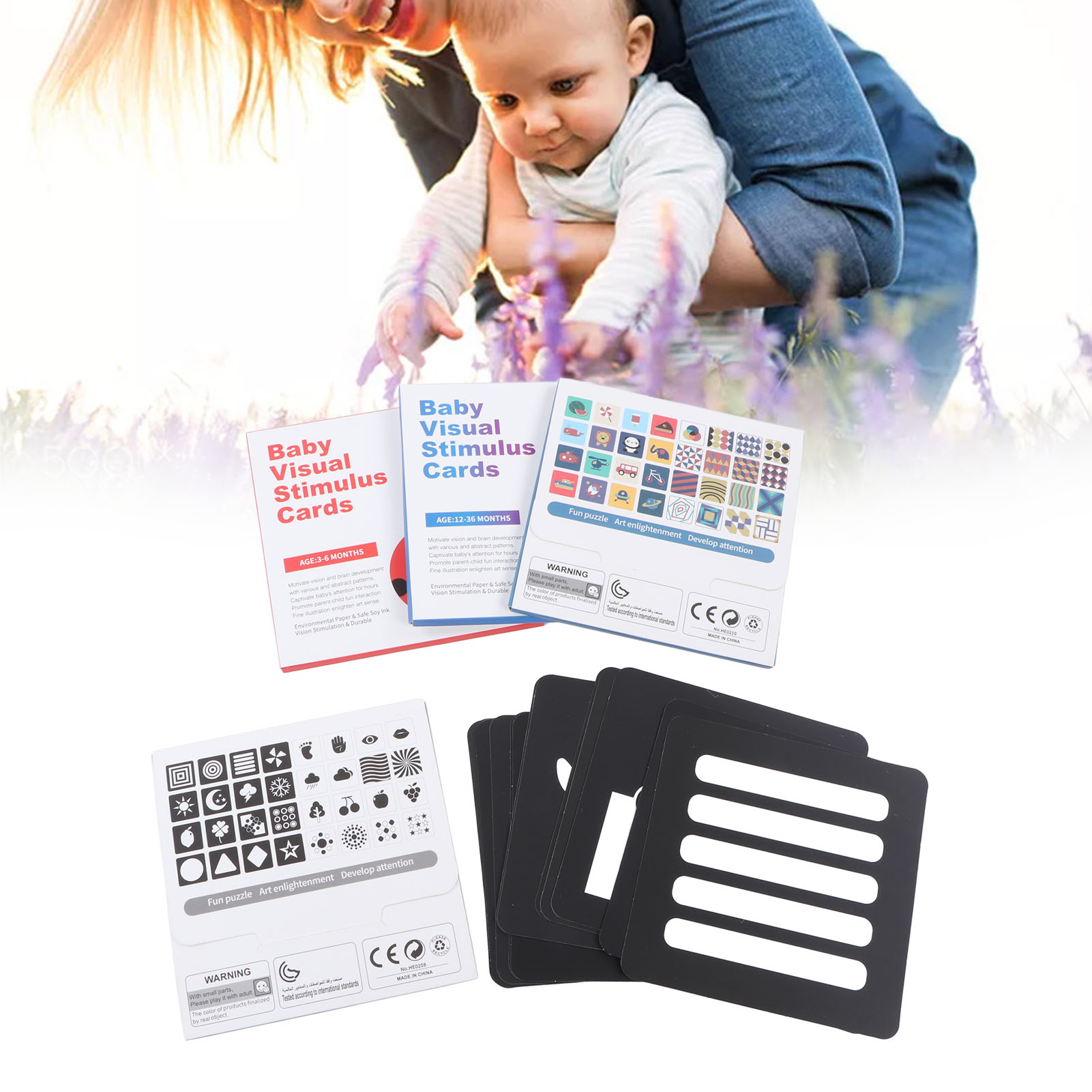 Cartes flash pour bébés, 64 pi - Educational Flash Card avis et prix