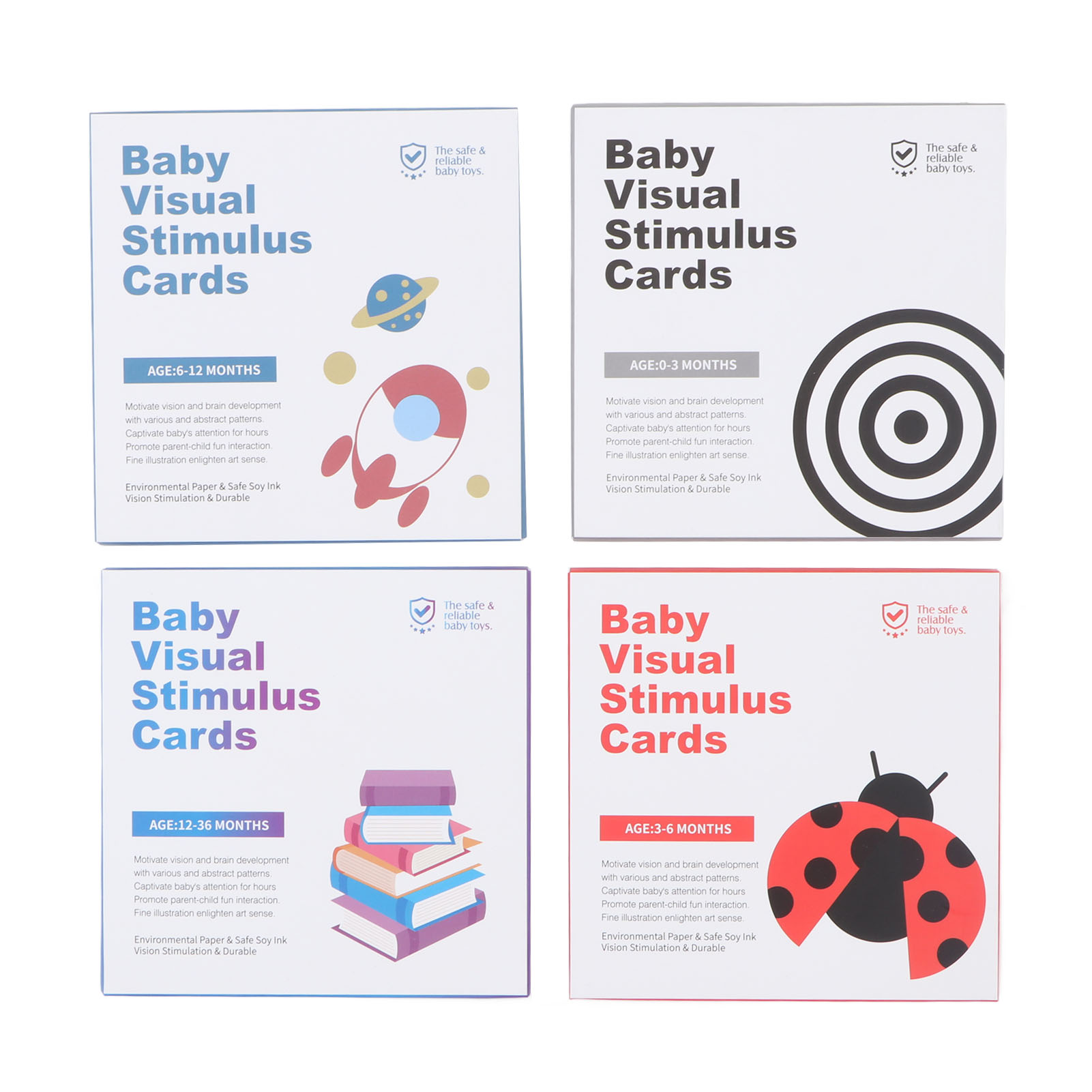 Cartes flash pour bébés, 64 pi - Educational Flash Card avis et prix