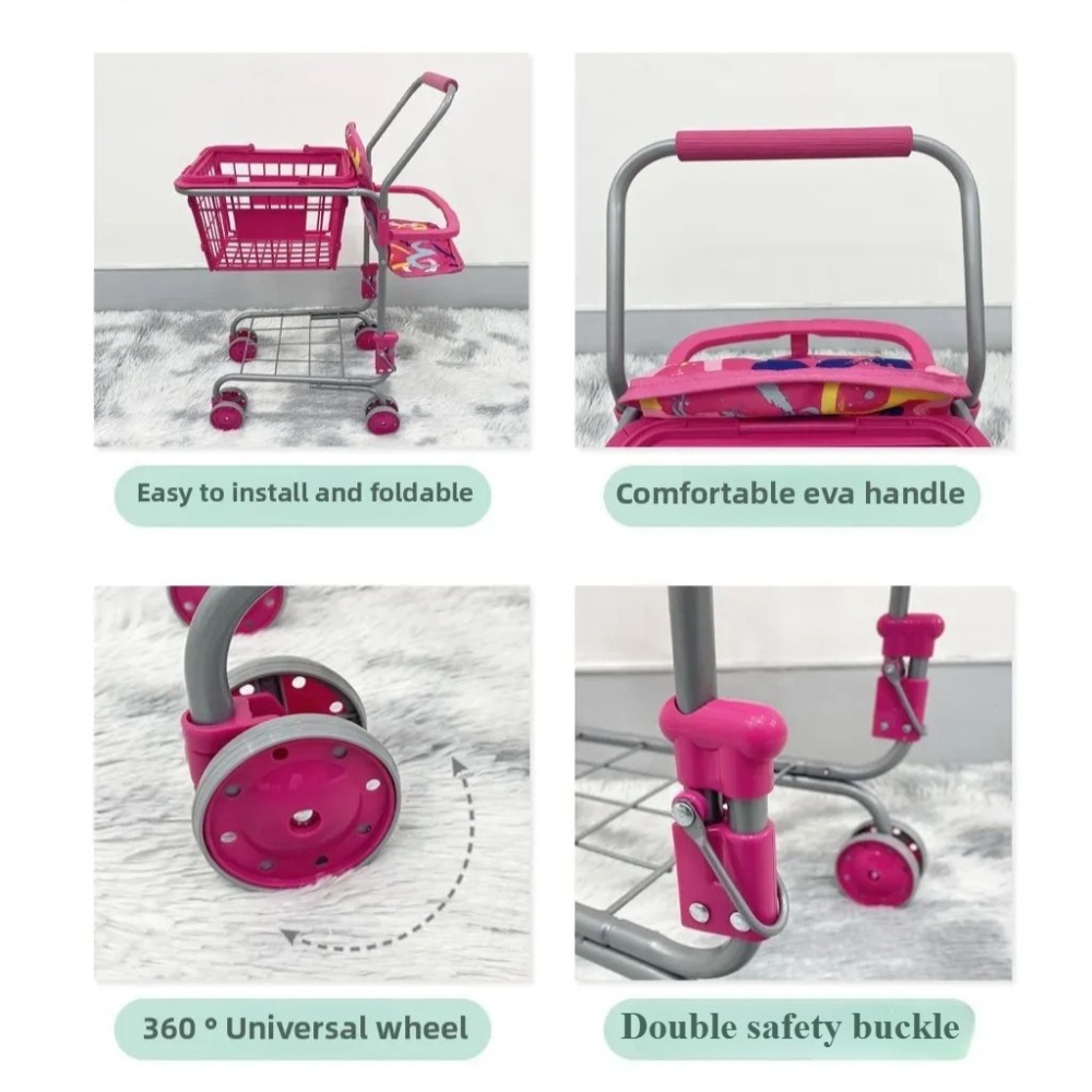 Chariot de courses pour poupée - Kids Toys Shop avis et prix