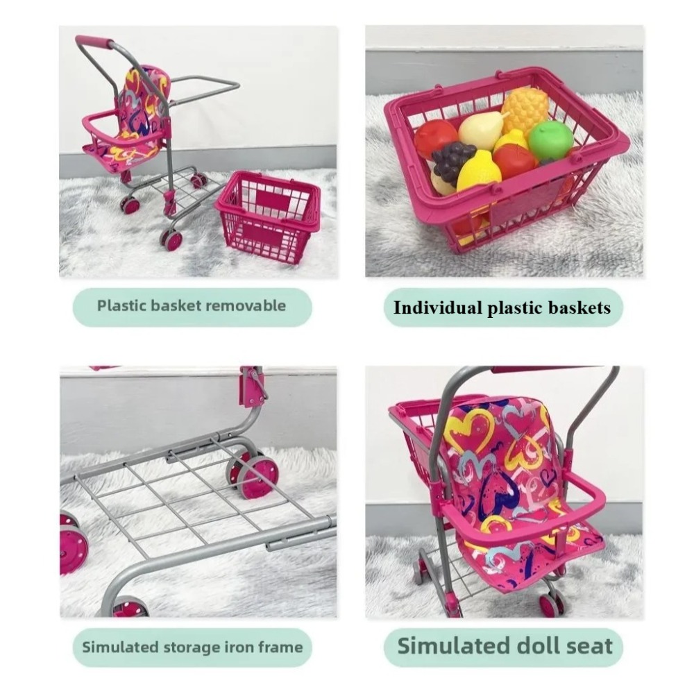 Chariot de courses pour poupée - Kids Toys Shop avis et prix