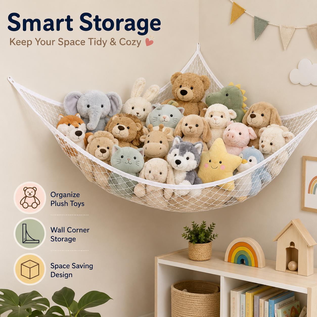 Hamac de rangement en filet po - Kids Toys Kids Toys avis et prix