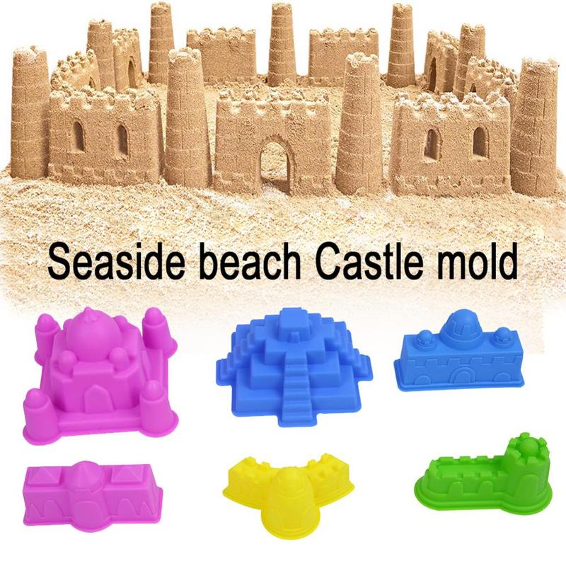 6 pièces de jouets de plage, d - Kinetic Sand Mold avis et prix