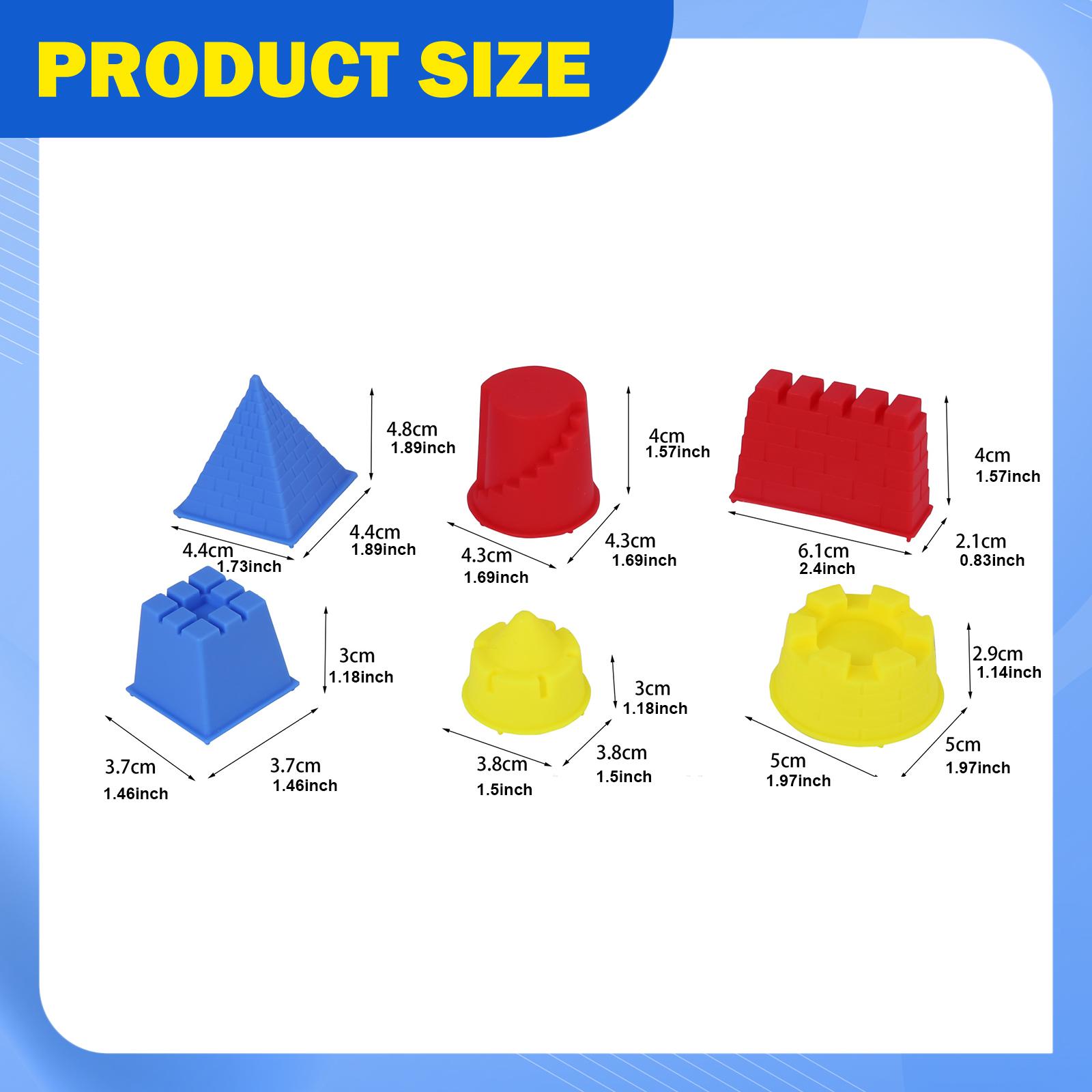 3xBeach Sand Set, modèle de ch - Kinetic Sand Mold avis et prix
